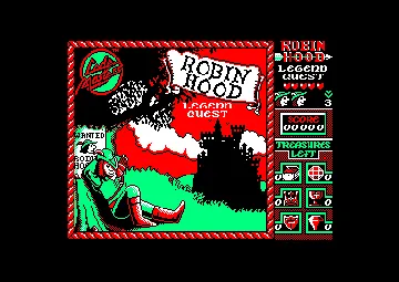 Robin Hood (F) (K7) (1987) [Logistrad] screen shot title